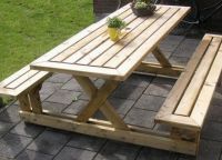Dřevěný stůl pro chalupu7