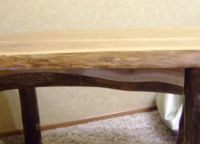 Stół wykonany z drewna własnymi rękami20