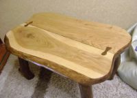 Stół wykonany z drewna własnymi rękami21