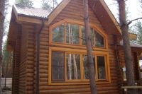 Dřevěná okna pro chatu1