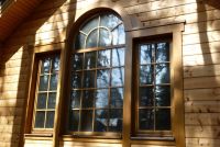 Дървени прозорци за лятна вила6