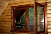 Дървени прозорци за лятна вила8