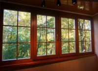 Okna drewniane z oknem z podwójnymi szybami8