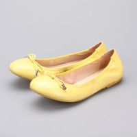 Żółte buty baletowe 3
