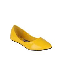 Żółte buty baletowe 4