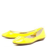 Żółte buty baletowe 6