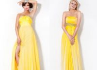 жълти рокли 7
