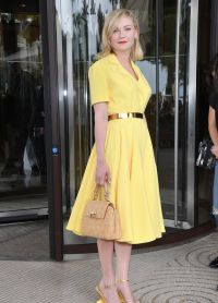žuta ljetna haljina 1