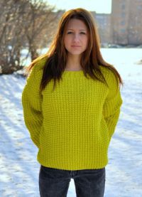 żółty sweter 3