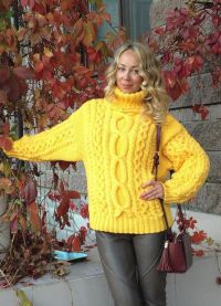 żółty sweter 6
