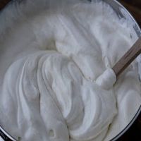 Kremo z jogurtom z želatino