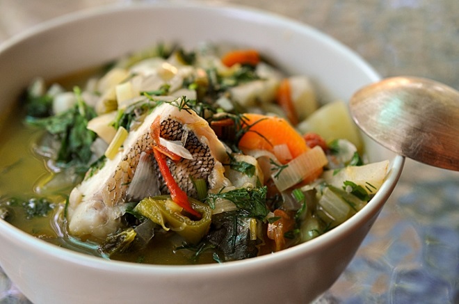 Рыбная чорба - популярное блюдо в Заградже